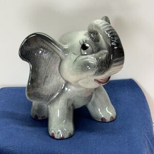 Vintage 1950s Baby Elephant Figurine‎ - Weatherby, England